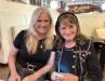 Karen & Ms. Trudi at Coins for the wake of Don Wimbrough.